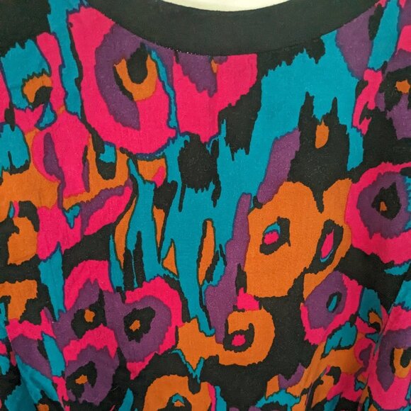 Colorful Print Top/Blouse. - Picture 5 of 8